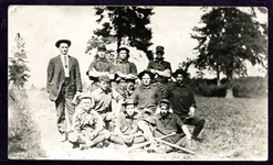 1909 Alpine Idaho Baseball Team RPPC