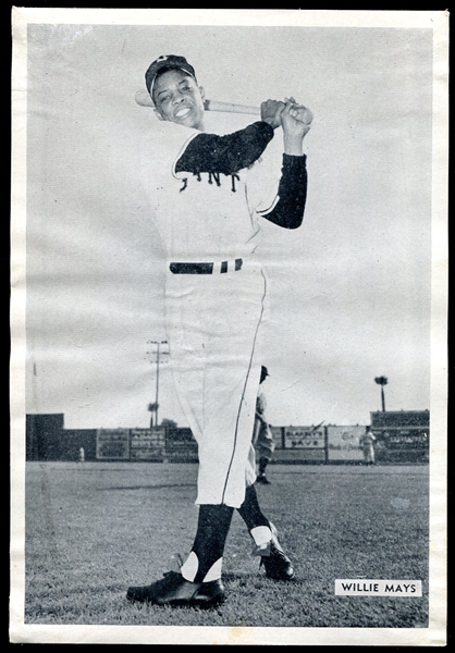 1954 All-Star Photo Pack Willie Mays