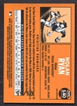 2005 Topps Pristine Nolan Ryan Gold Refractor 09/65 Nrmt/Mt