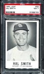 1960 Leaf #58 Hal Smith PSA 7