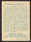 1973 Topps 1953 Reprints #7 Harry Peanuts Lowrey Nrmt+