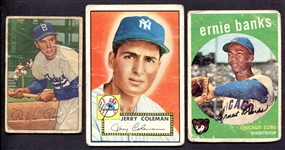 1950's Star Card Trio