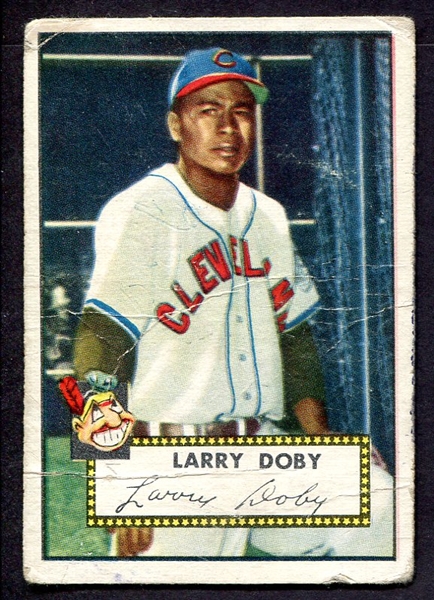 1952 Topps #243 Larry Doby Cleveland Browns
