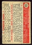 1952 Topps #243 Larry Doby Cleveland Browns