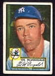 1952 Topps #372 Gil McDougald New York Yankees