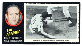 1971 Topps Greatest Moments #51 Luis Aparicio