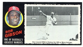 1971 Topps Greatest Moments #24 Bob Gibson