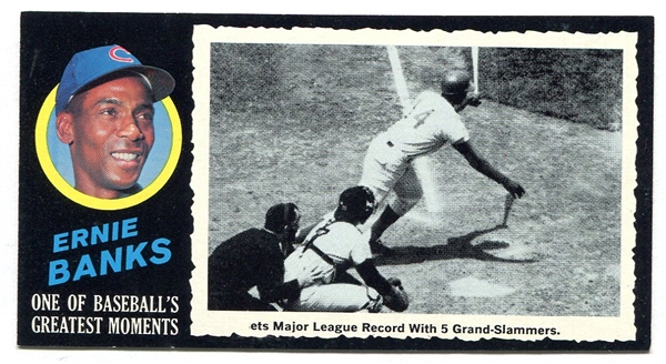 1971 Topps Greatest Moments #36 Ernie Banks
