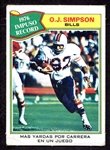 1977 Topps Mexican Football #453 O. J. Simpson SP