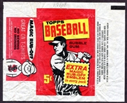 1961 Topps Baseball 5 Cent Wrapper