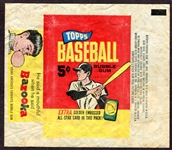 1965 Topps Baseball 5 Cent Wrapper