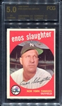 1959 Topps #155 Enos Slaughter FCG 5
