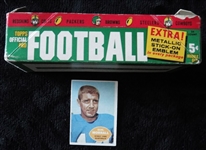1960 Topps Football Wax Box