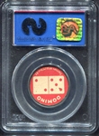 Domino Discs Art Devlin Large Portrait PSA 8