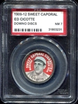 Domino Discs Ed Cicotte Large Portrait PSA 7