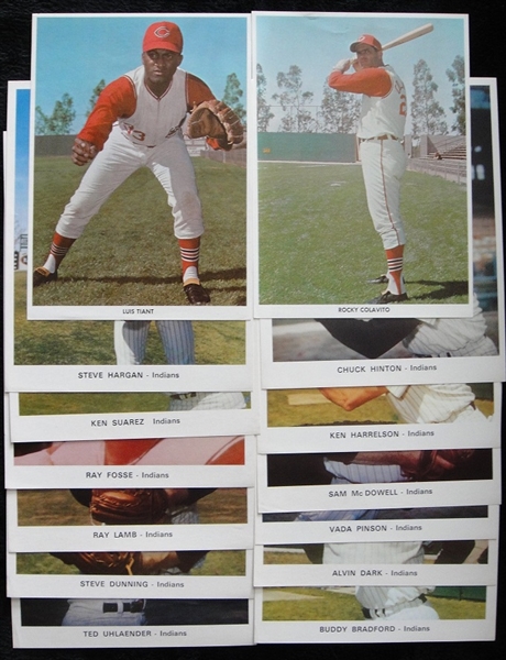 1960s-70s Cleveland Indians Team Issued Photos 