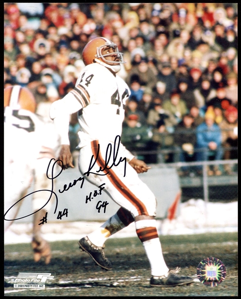 Leroy Kelly Signed Photo