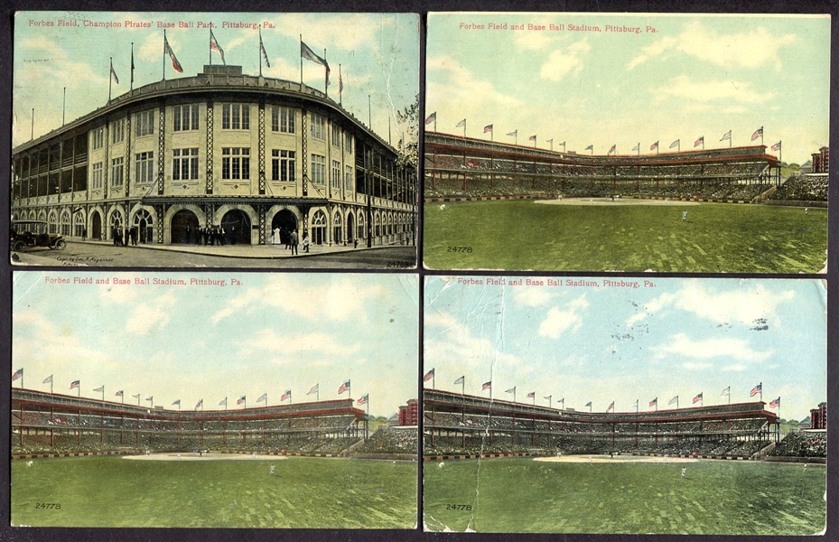 1910/11 Forbes Field Postcards