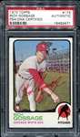 1974 Topps #174 Rich Gossage Signed Rookie Card PSA Authentic