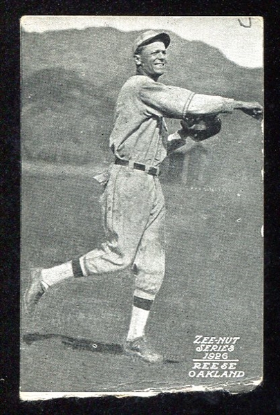 1926 Zeenut Jimmie Reese Oakland Oaks