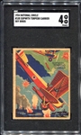 1934 National Chicle Sky Birds #105 Sopwith SGC 4