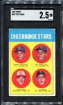 1963 Topps #537 Pete Rose Rookie Card SGC 2.5