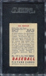 1951 Bowman #127 Sal Maglie RC SGC 84