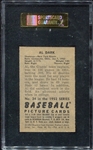 1952 Bowman #34 Al Dark SGC 88