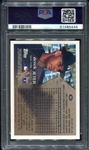 1996 Topps Chrome #80 Derek Jeter PSA 9