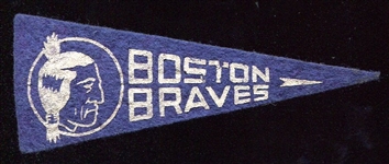 1940s? Boston Braves Mini-Pennant