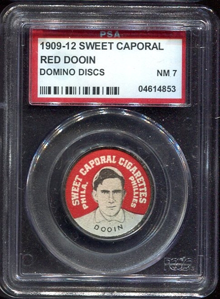 Domino Discs Red Dooin Large Portrait PSA 7