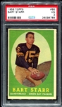 1958 Topps #66 Bart Starr PSA 3