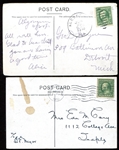 1910 Roth & Langley PC 798-10 Baseball Postcards