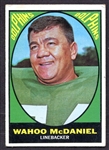 1967 Topps Wahoo McDaniel