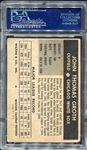 1954 Wilson Franks Johnny Groth PSA 1.5