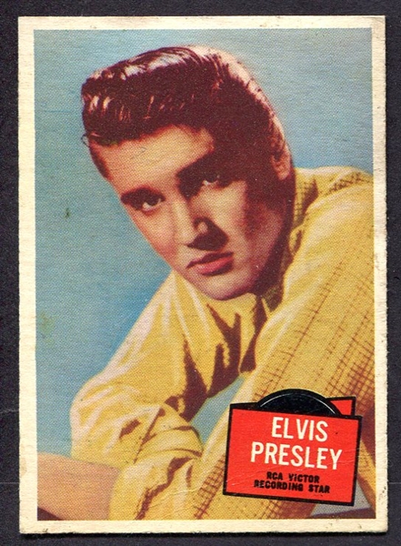 1959 Topps Hit Stars #59 Elvis Presley