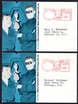 1958 Interplanetary Identification Postcards WNBQ
