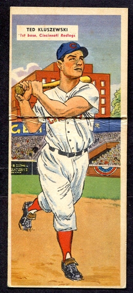1955 Topps Doubleheader 121/122 Kluszewski & Owens