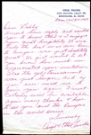 Virgil Trucks Signed Note