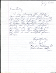 Warren Spahn Signed Letter