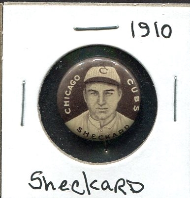 P2 Sweet Caporal Pin Jimmy Sheckard Chicago Cubs