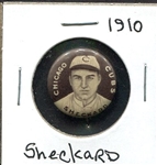P2 Sweet Caporal Pin Jimmy Sheckard Chicago Cubs