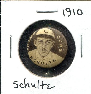 P2 Sweet Caporal Pin Wildfire Schulte Chicago Cubs