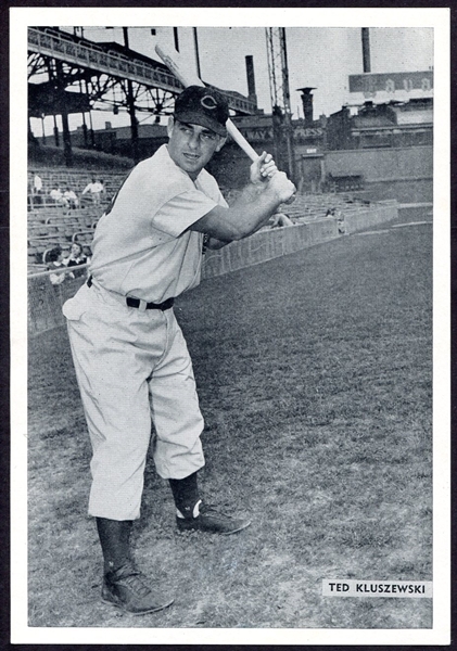 1954 All-Star Photo Ted Kluszewski Cincinnati Reds