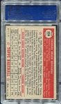 1952 Topps #224 Bruce Edwards PSA 5