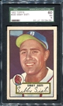 1952 Topps #293 Sibby Sisti SGC 60