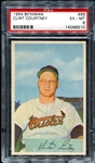 1954 Bowman #69 Clint Courtney PSA 6