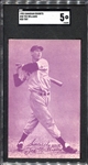 1953 Canadian Exhibits Ted Williams SGC 5