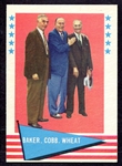 1961 Fleer Baseball Greats #1 Baker Cobb Wheat Unmarked NRMT!