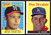 1958 Topps Drydale & Mathews 